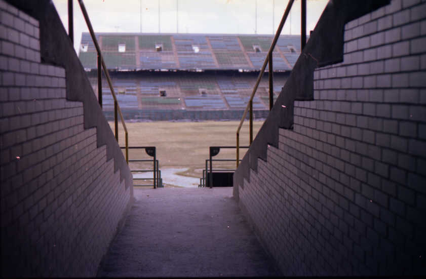 Abandoned: Main grandstand walkway (Source: Robin Hanson)